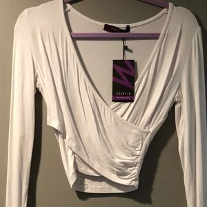 White top; sexy; crop top